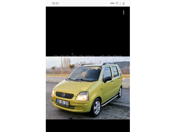Sahibinden Düşük km.Opel Agila 1.2.