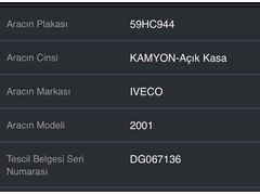 Sahibinden Iveco - Otoyol 65 65.9 