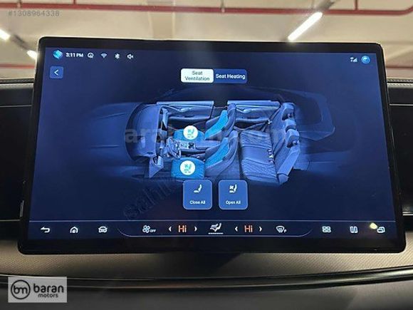 BARAN MOTORS 2015 SEALION 7 DESIGN İÇ KAMERA PPF CAM TVN BOYASIZ