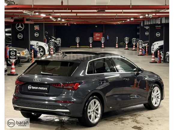 BARAN MOTORS 2025 AUDİ A3 ADVANCED CAM TAVAN ISITMA BOYASIZ