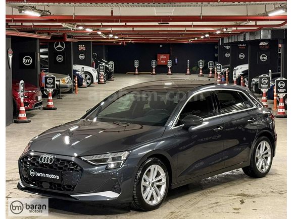 BARAN MOTORS 2025 AUDİ A3 ADVANCED CAM TAVAN ISITMA BOYASIZ