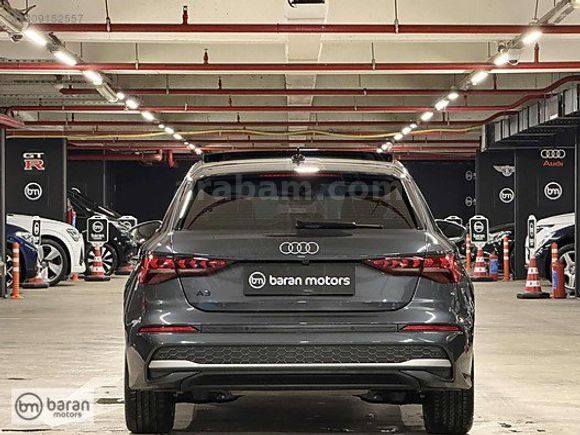 BARAN MOTORS 2025 AUDİ A3 ADVANCED CAM TAVAN ISITMA BOYASIZ