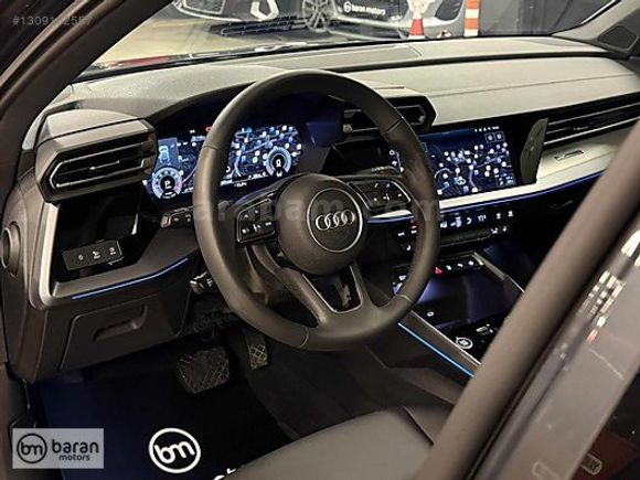 BARAN MOTORS 2025 AUDİ A3 ADVANCED CAM TAVAN ISITMA BOYASIZ