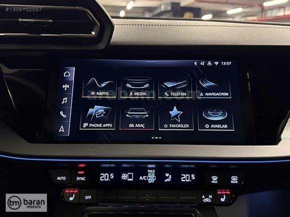 BARAN MOTORS 2025 AUDİ A3 ADVANCED CAM TAVAN ISITMA BOYASIZ