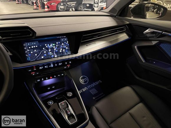BARAN MOTORS 2025 AUDİ A3 ADVANCED CAM TAVAN ISITMA BOYASIZ
