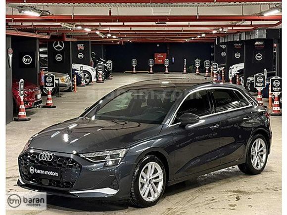 BARAN MOTORS 2025 AUDİ A3 ADVANCED CAM TAVAN ISITMA BOYASIZ