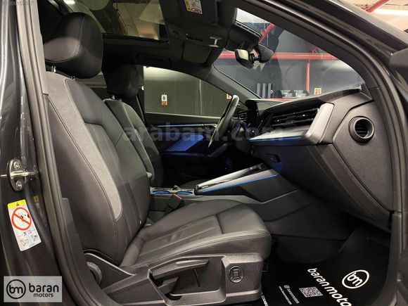 BARAN MOTORS 2025 AUDİ A3 ADVANCED CAM TAVAN ISITMA BOYASIZ