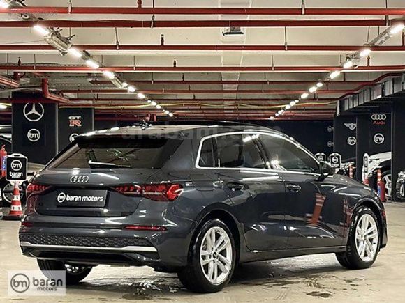 BARAN MOTORS 2025 AUDİ A3 ADVANCED CAM TAVAN ISITMA BOYASIZ