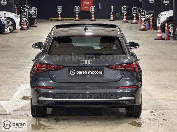 BARAN MOTORS 2025 AUDİ A3 ADVANCED CAM TAVAN ISITMA BOYASIZ