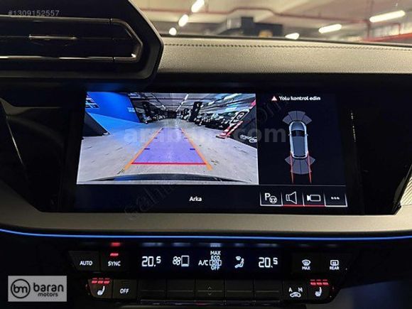 BARAN MOTORS 2025 AUDİ A3 ADVANCED CAM TAVAN ISITMA BOYASIZ