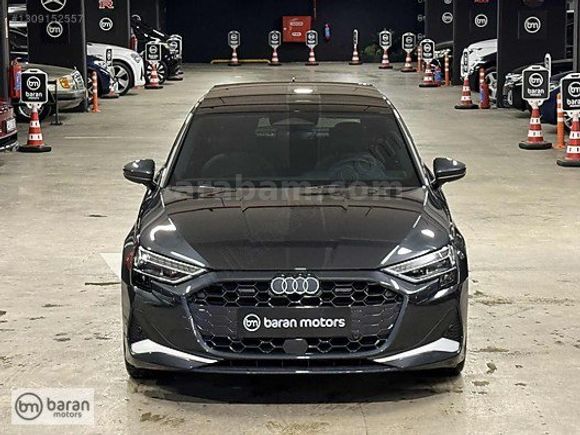 BARAN MOTORS 2025 AUDİ A3 ADVANCED CAM TAVAN ISITMA BOYASIZ