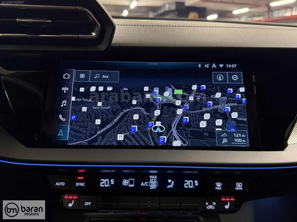 BARAN MOTORS 2025 AUDİ A3 ADVANCED CAM TAVAN ISITMA BOYASIZ