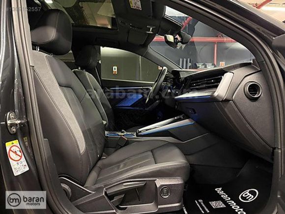 BARAN MOTORS 2025 AUDİ A3 ADVANCED CAM TAVAN ISITMA BOYASIZ