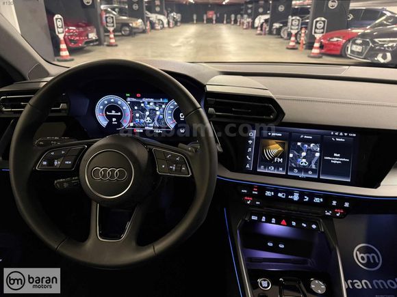 BARAN MOTORS 2025 AUDİ A3 ADVANCED CAM TAVAN ISITMA BOYASIZ