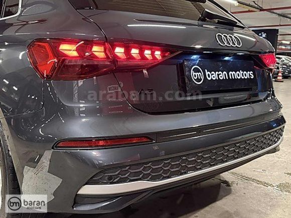BARAN MOTORS 2025 AUDİ A3 ADVANCED CAM TAVAN ISITMA BOYASIZ