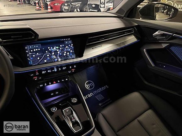 BARAN MOTORS 2025 AUDİ A3 ADVANCED CAM TAVAN ISITMA BOYASIZ