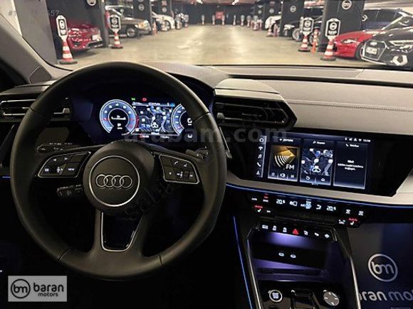 BARAN MOTORS 2025 AUDİ A3 ADVANCED CAM TAVAN ISITMA BOYASIZ