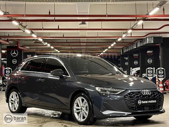 BARAN MOTORS 2025 AUDİ A3 ADVANCED CAM TAVAN ISITMA BOYASIZ