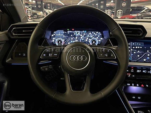 BARAN MOTORS 2025 AUDİ A3 ADVANCED CAM TAVAN ISITMA BOYASIZ