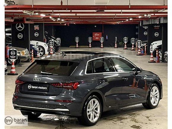 BARAN MOTORS 2025 AUDİ A3 ADVANCED CAM TAVAN ISITMA BOYASIZ