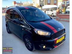 2017 FORD COURİER 1.6 DİZEL BLACK LİNE SİYAH KIRMIZI FULL