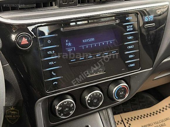 EMİR AUTO'dan COROLLA 1.33 LİFE MAKYAJLI 182 BİN KM (1 lokal)