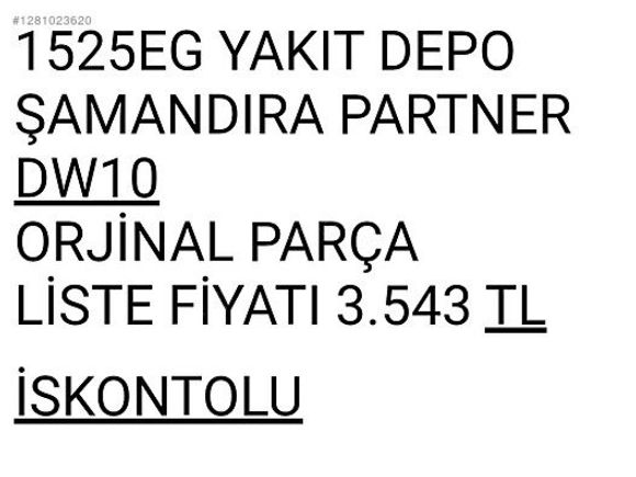 ŞAMANDIRA PARTNER DW10