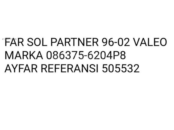 FAR SOL PARTNER VALEO