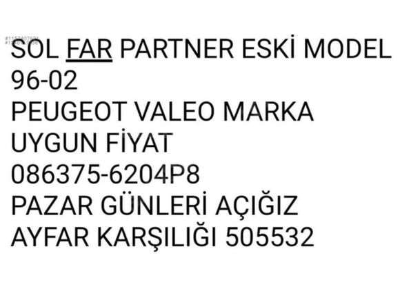 FAR SOL PARTNER VALEO