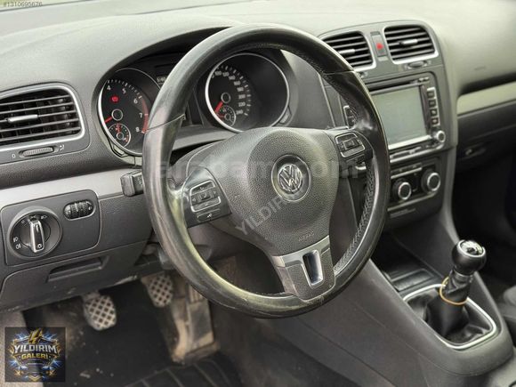 2012 MODEL GOLF SUNROOFLU MANUEL 157.000 KM HATASIZ-TRAMERSİZ