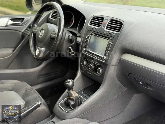 2012 MODEL GOLF SUNROOFLU MANUEL 157.000 KM HATASIZ-TRAMERSİZ