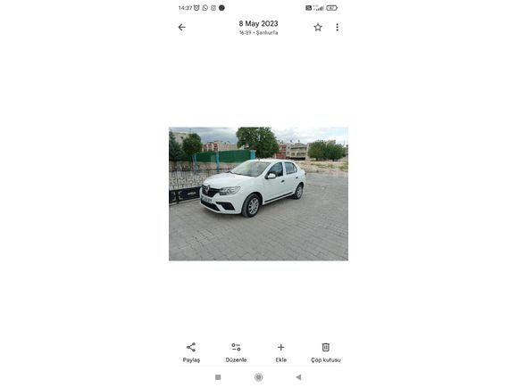 Sahibinden Renault Symbol 1.5 dCi Joy 2017 Model