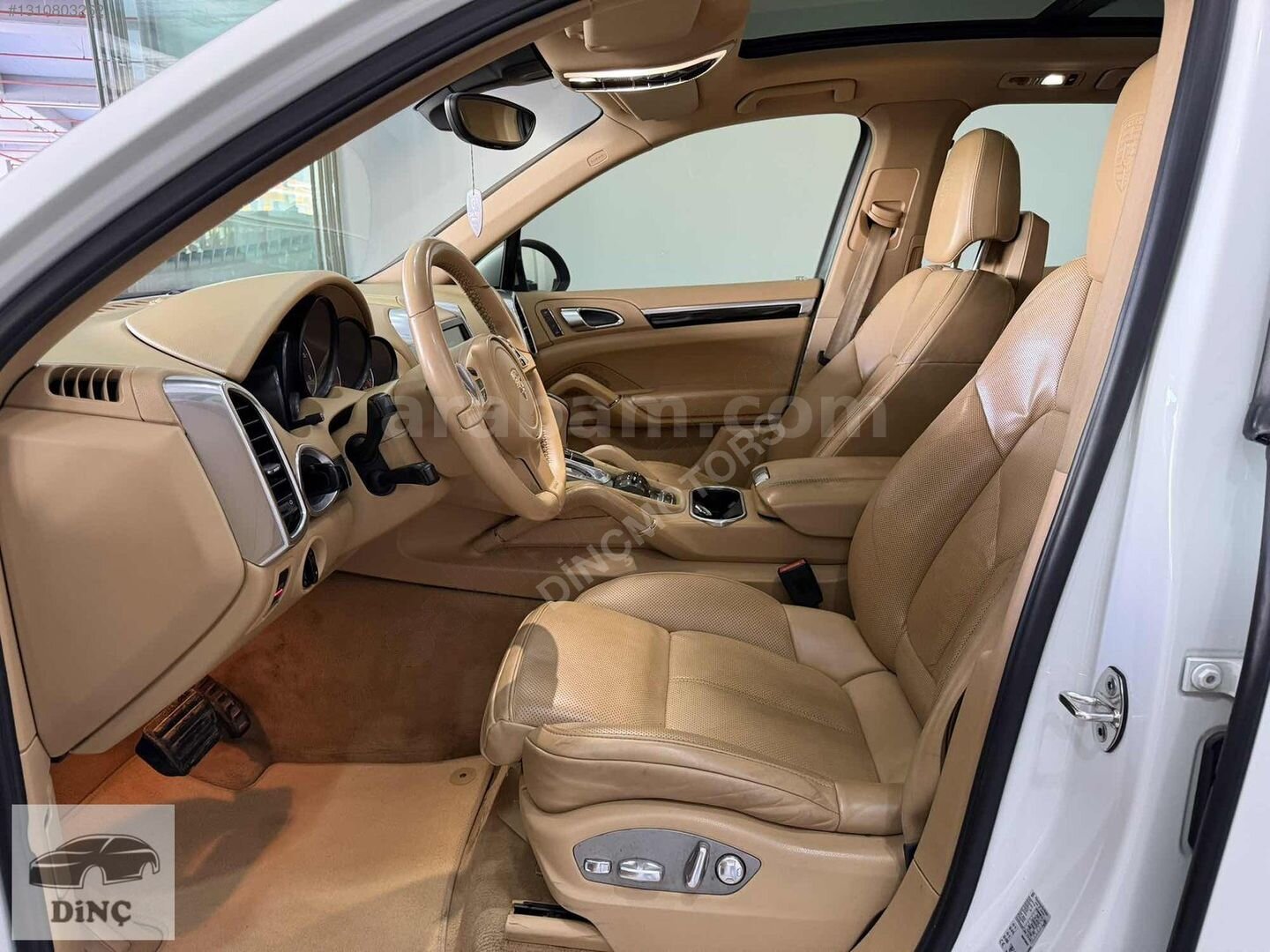 ''DİNÇ MOTORS'' 2012 BEYAZ/BEJ SOĞUTMA 4 KOLTUK ISITMA NAVİ 7