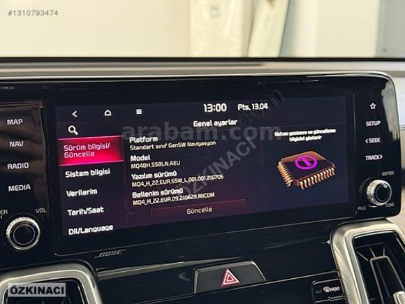 ÖZKINACI'DAN 2021 SORENTO 1.6 HYBRID 4X4 7KİŞİLİK-K.KARTA TAKSİT