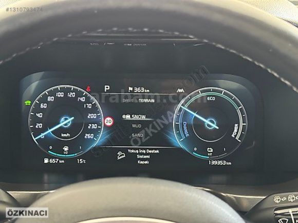 ÖZKINACI'DAN 2021 SORENTO 1.6 HYBRID 4X4 7KİŞİLİK-K.KARTA TAKSİT