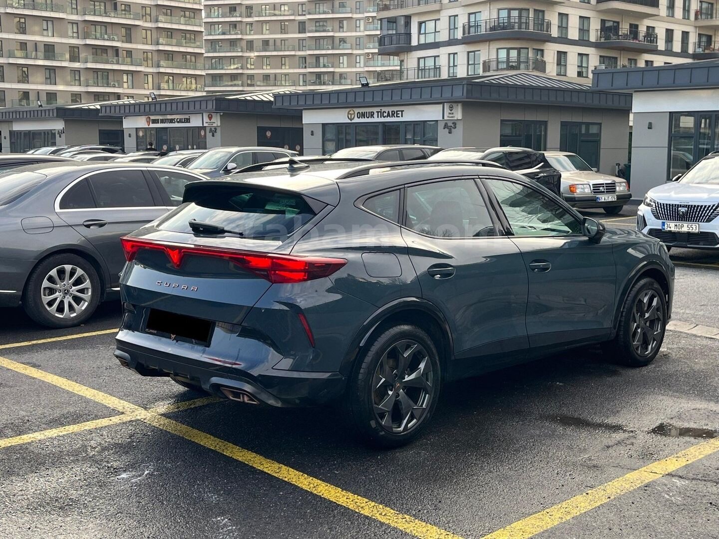 Galeriden Cupra Formentor 1.5 eHybrid Phev Impulse 2025 Model İstanbul 6.300 km Mavi 6