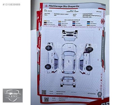 AKSU AUTO dan Jeep Renegade 2.0 Multijet 4x4 Trailhawk