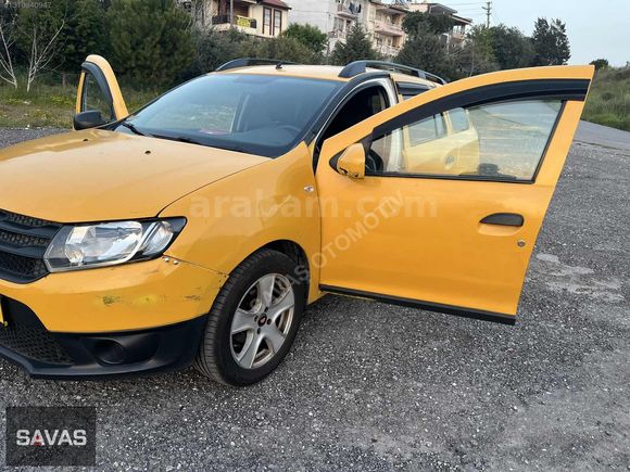 2016 DACİA MCV TEMİZ TAKSİ ÇIKMASI MOTOR YENİ YÜRÜYEN MÜKEMMEL