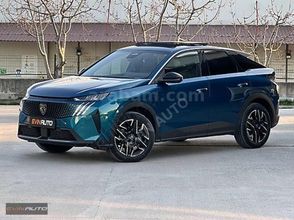 EVİN AUTO'DAN 2025 MODEL PEUGEOT 3008 1.2 HYBRİD ALLURE 25BİN KM