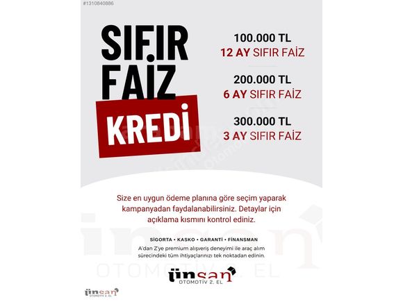 300.000TL "0" FAİZ - 2023 MODEL- CROSSLAND -BOYASIZ / ORJİNAL