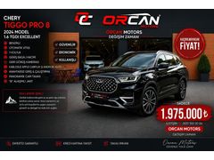 ORCAN MOTORS dan 2024 Tiggo8 Pro 1.6 TGDI Excellent (7 Koltuk)