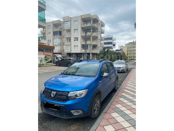 Sahibinden Dacia Sandero 1.5 dCi Stepway 2018 Model  113.000 km Mavi (metalik)