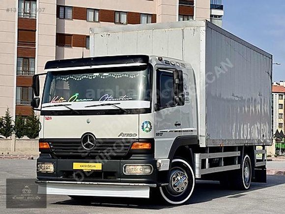 2002 ATEGO 15.17 ORJ 704.BİN KM'DE KAPALI KASA 6 TKR