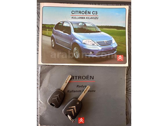 Citroen C3 1.6 HDi  Değişensiz Orjinal Araç