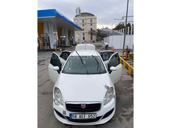 Sahibinden Fiat Linea 1.3 Multijet Pop 2017 Model  215.000 km Beyaz
