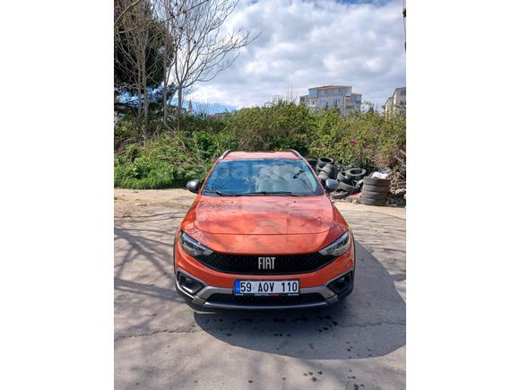 Sahibinden Fiat Egea Cross 1.4 Fire Urban 2022 Model Tekirdağ 40.000 km Turuncu