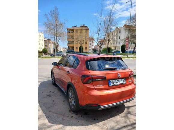 Sahibinden Fiat Egea Cross 1.4 Fire Urban 2022 Model Tekirdağ 40.000 km Turuncu
