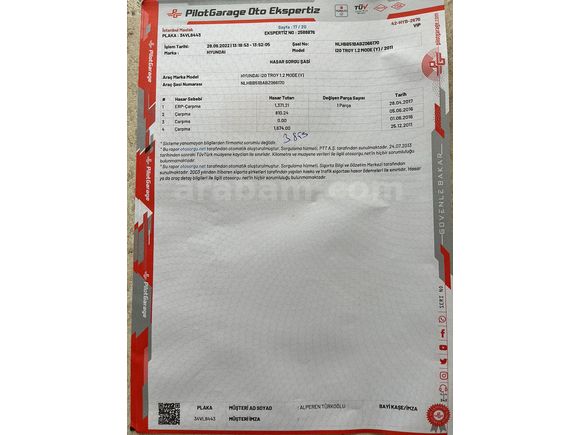 Sahibinden Hyundai i20 Troy 1.2 DOHC Mode 2011 Model 