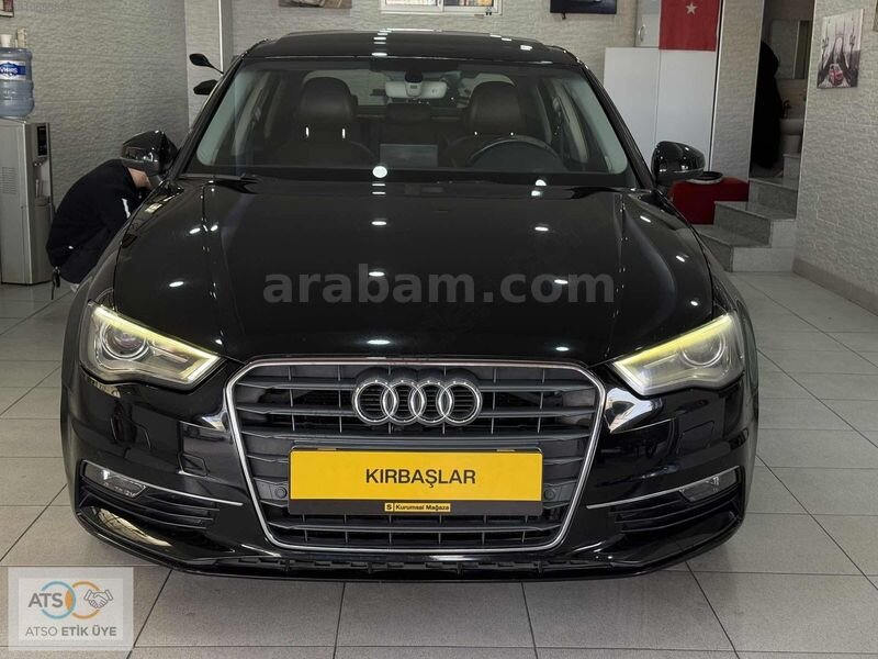 KIRBAŞLAR'DAN AUDİ A3 1.6 TDİ SEDAN CAM TAVAN 2016 MOD 170.000 K