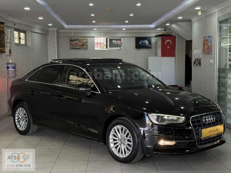 KIRBAŞLAR'DAN AUDİ A3 1.6 TDİ SEDAN CAM TAVAN 2016 MOD 170.000 K 3